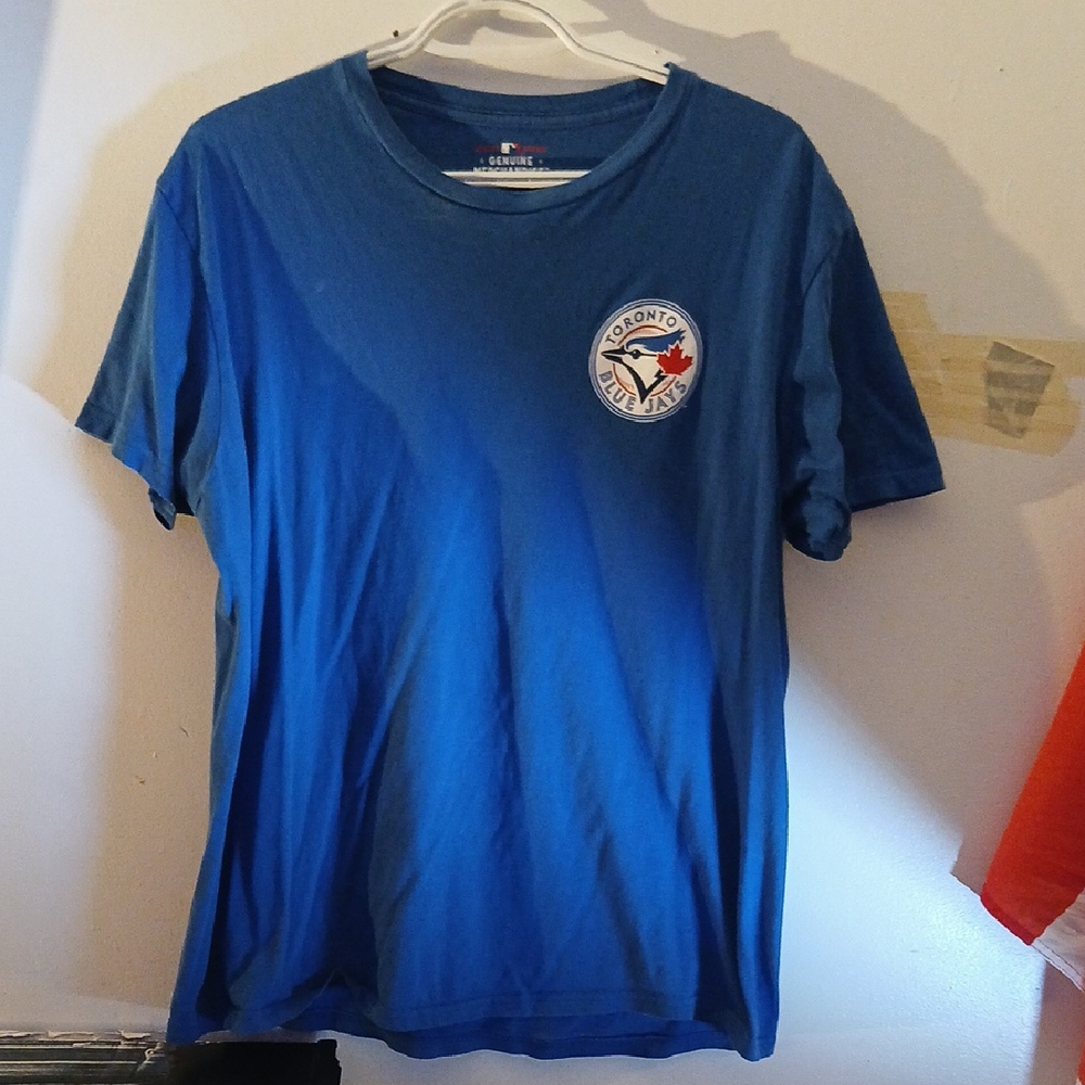 Genuine Merchandise Blue Short Sleeve Tee with Logo